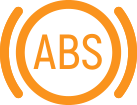 ABS＆ブレーキアシスト警告灯